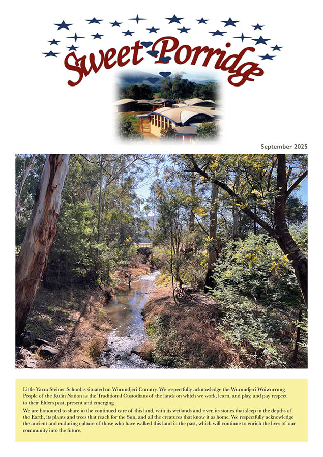 Sweet Porridge LYSS Community Newsletter.