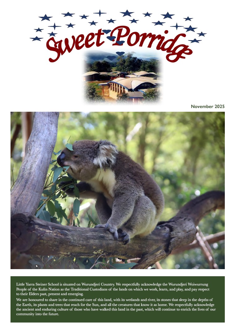 Sweet Porridge Nov 7 2025