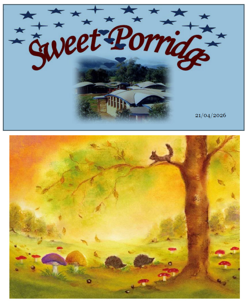 Sweet Porridge April 2026